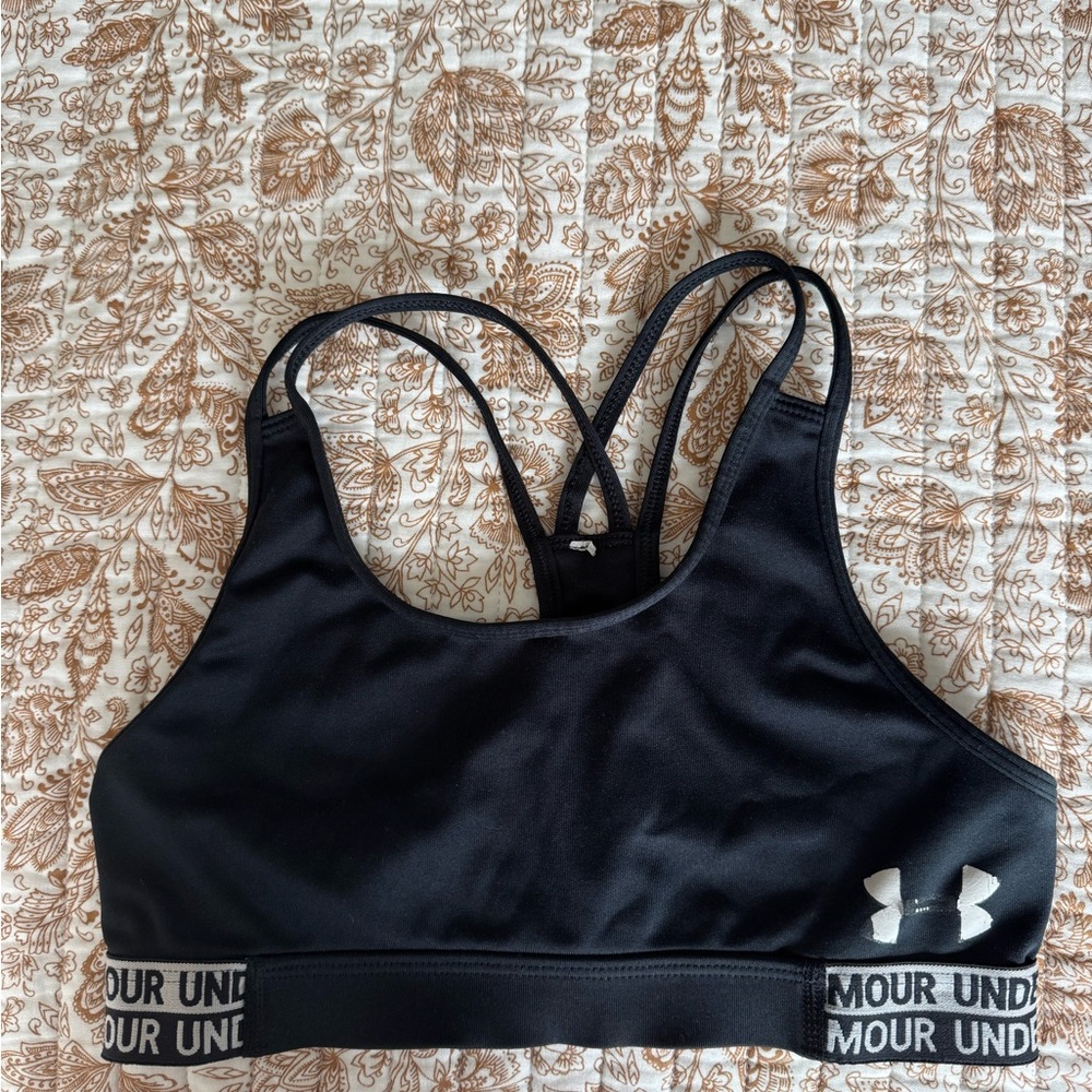 Under Armour Youth Black Sports Bra